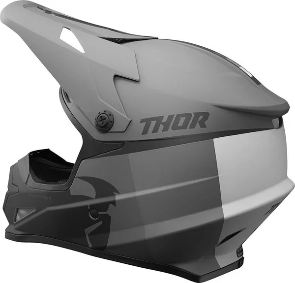 Thor Sector Helmet - 2021 Racer SM Black/Charcoal