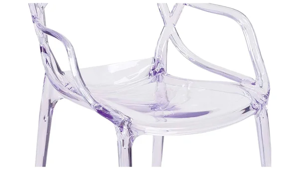 Set of 2 - Nest Acrylic Dining Chair, Clear