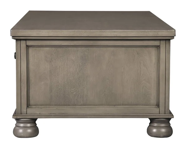 Signature Design by Ashley Lettner Rectangular Cocktail Table, Gray