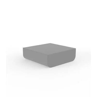 Ulm Plastic Coffee Table Vondom Color: Taupe