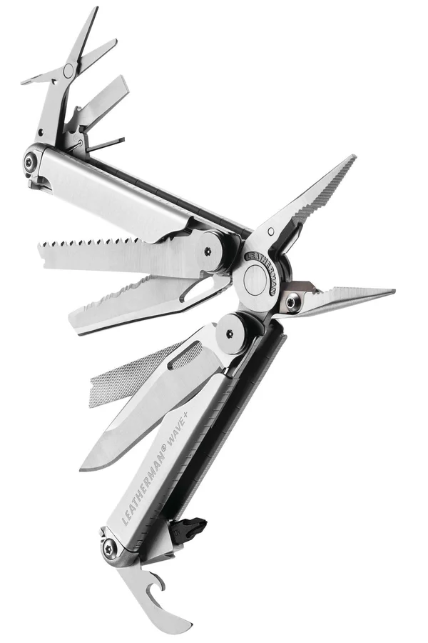 Leatherman - Wave Plus with Cap Crimper Multi-Tool - Stainless Steel