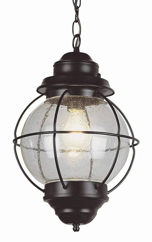 Trans Globe Lighting Trans Globe Imports 69906 BK Americana One Light Hanging La