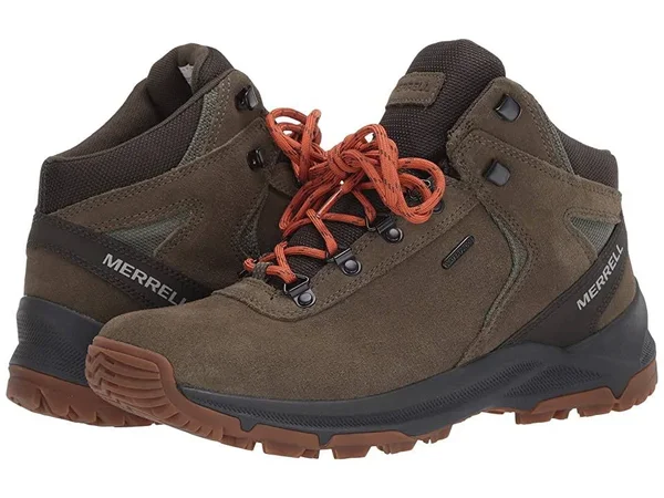 Merrell Men's Erie Mid Waterproof - Size: 11.5, Olive
