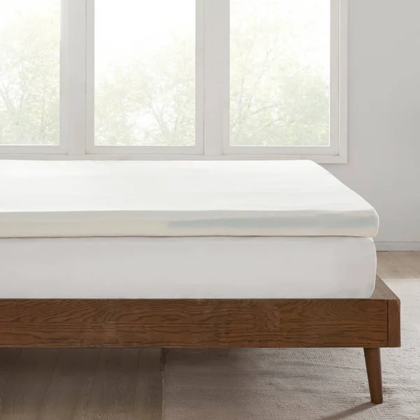 Sleep Philosophy 3-Zone 3x22 Memory Foam Topper with Removable Cover Full