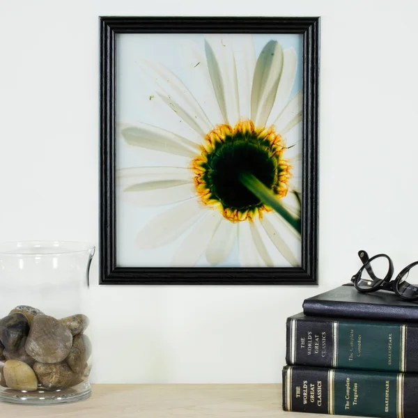 Craig Frames Wiltshire 200, Traditional Black Hardwood Picture Frame, 17 x 28 inch