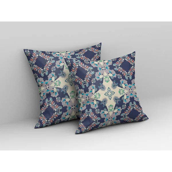 Rose Diamond Outdoor Pillow