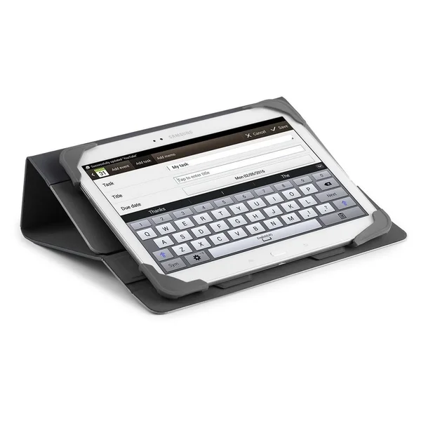 Targus Fit N& Grip 9-10-Inch Rotating Universal Tablet Case, Grey (THZ66304GL)