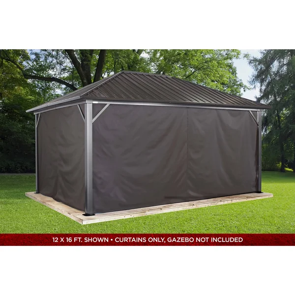 Sojag Genova Brown Curtains 10&x14&