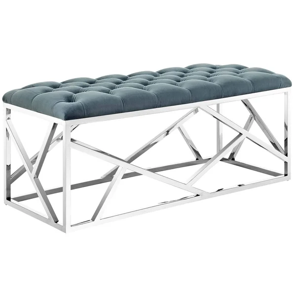 Modway Intersperse Bench (Sea Blue)
