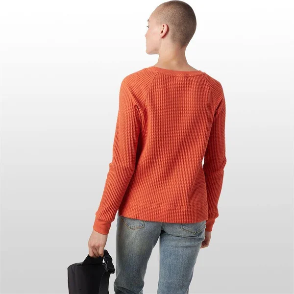 The North Face Women's Long Sleeve Chabot Crew (S Burnt Ochre)
