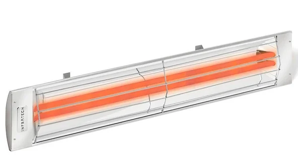 Infratech CD4024WH Dual Element - 4000 Watt Electric Patio Heater - C Series White 240 Volt