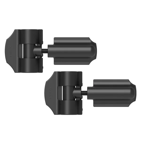 Boerboel Heavy-Duty Contemporary Wrap Hinge Kit 73014300 Black