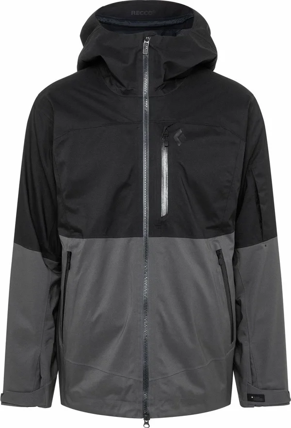 Black Diamond Men's BoundaryLine Mapped Jacket - Small - Black - Carbon