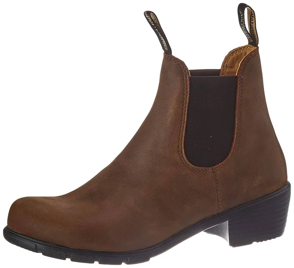 Blundstone Antique Brown Leather Pull On Boots - 7