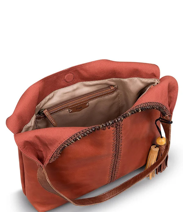 The Sak Huntley Hobo Bag, Indigo Crochet Leather