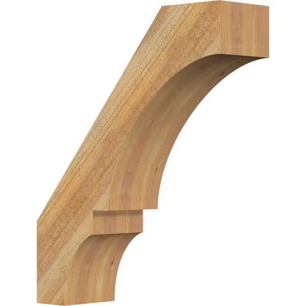 6x22W x 20x22D x 24x22H Balboa Rough Sawn Brace - Western Red Cedar