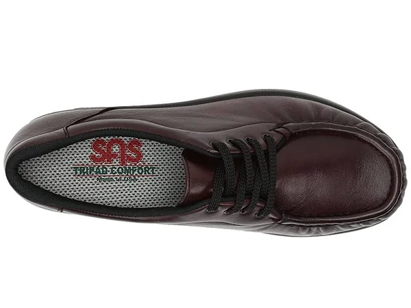 SAS Women's Take Time Antique Wine 11.5 Slim