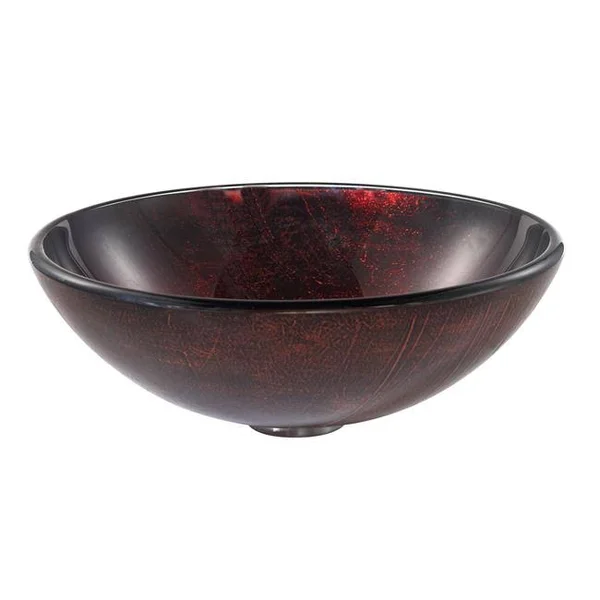 Kraus GV-682 Saturn Glass Vessel Sink, Brown