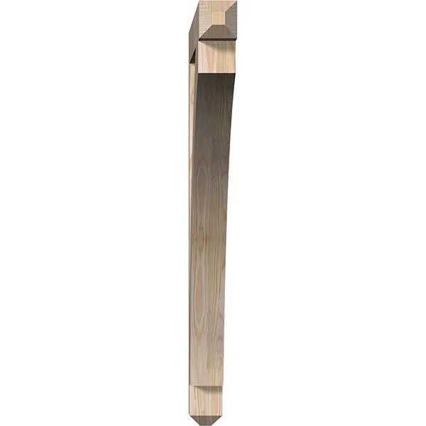 3 1/2x22W x 42x22D x 42x22H Thorton Craftsman Smooth BRACKET - Douglas Fir