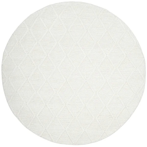 Lauren Ralph Lauren Handmade Millie Trellis Wool/Silk Rug - 2&3x22 x 10& Runner - Ivory