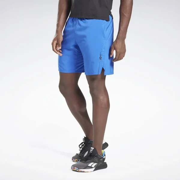 Reebok Men's Epic Lightweight Shorts in Court Blue Size L - Training Apparel