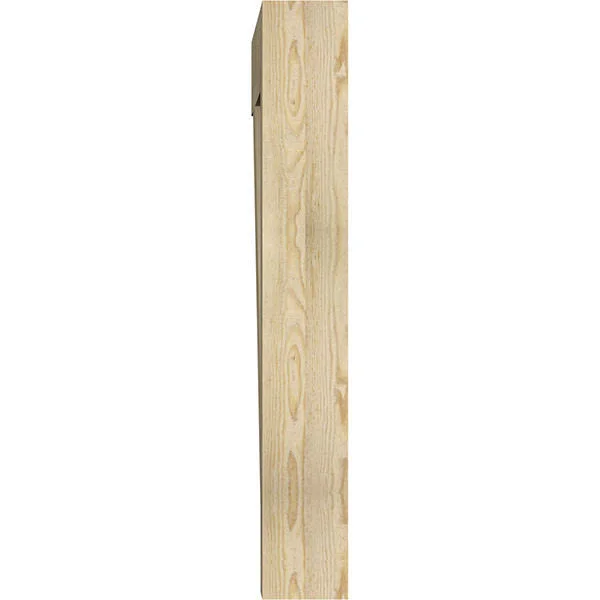 6x22W x 38x22D x 42x22H Traditional Block Rough Sawn BRACKET, Douglas Fir