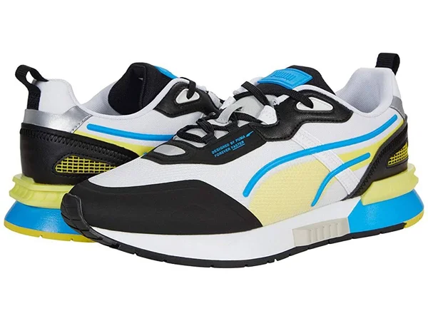 Puma Men's Mirage Tech Sneaker WHT/B-8