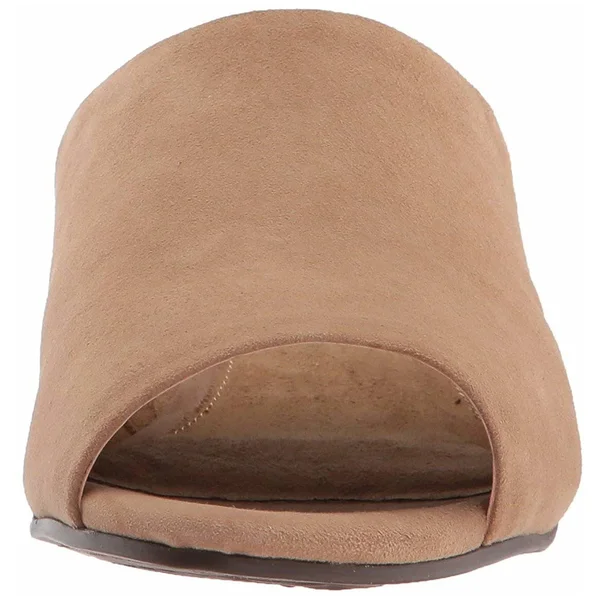 Aerosoles Women's Bitmap Slide - Size: 7.5, Tan Suede
