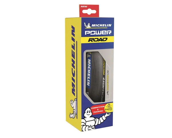 Michelin Power Road TS TLR Tire 700 x 25 Clincher Folding Black