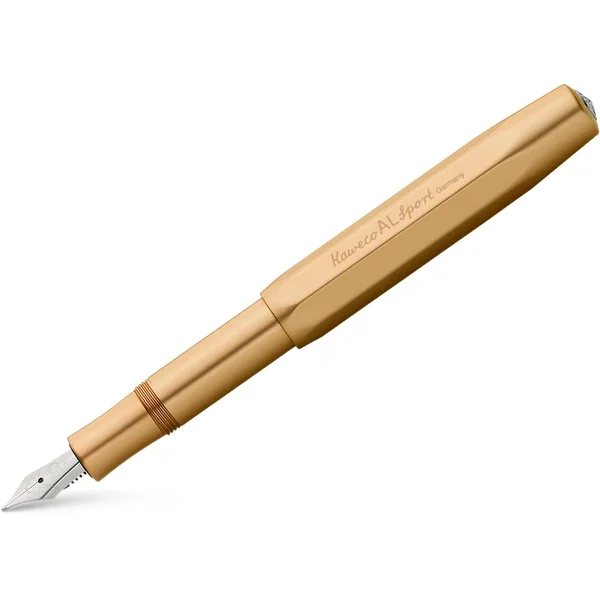 Kaweco Al Sport Fountain Pen Gold Special Edition Broad