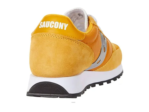 SAUCONY-JAZZ Original Vintage Shoe Men Yellow/White/Silver, 9.5
