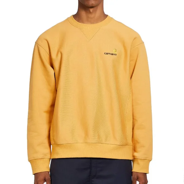 Carhartt WIP American Script Sweatshirt I025475 Winter Sun
