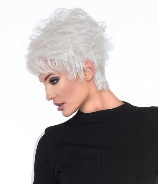 Wilshire Wigs Envy Wigs Olivia Straight Human/Synthetic Blend Short Almond Breeze - High Quality Wigs for Women