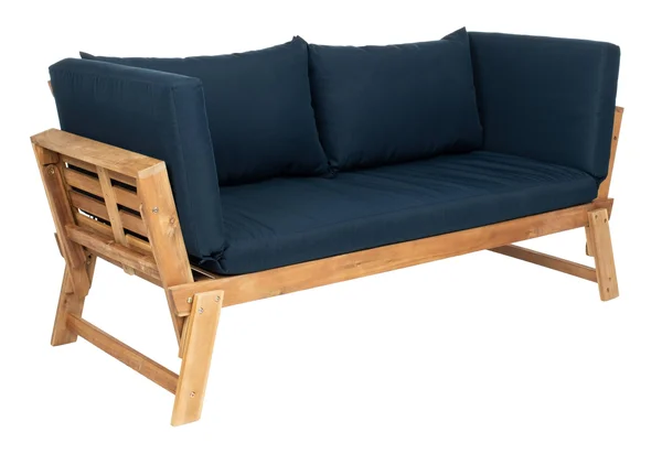 Safavieh Tandra Modern Contemporary Daybed - Natural, Navy
