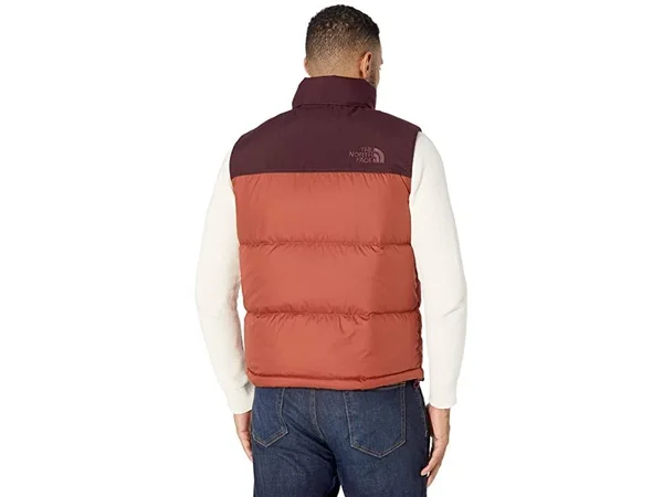 The North Face Men's Eco Nuptse Vest: Brandy Brown