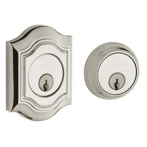 Baldwin Bethpage Deadbolt Double Cylinder Satin Nickel