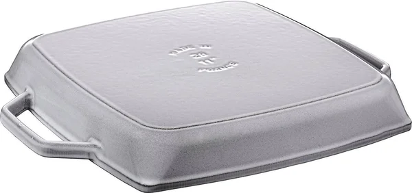 Staub - Double Handle Square Grill - 28cm - Graphite Gray