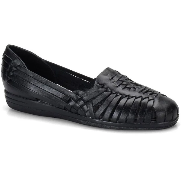 Softspots Women's Trinidad - Size: 9.5, Black Leather