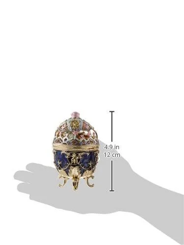 Design Toscano Hummingbird Enameled Egg