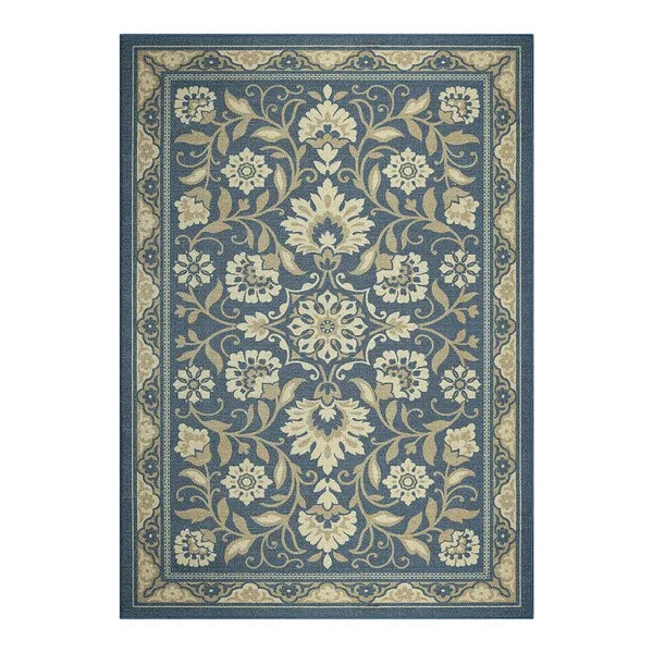 Maples Harlow Rug, Blue, 7x10 ft