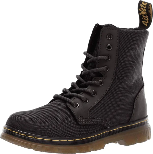Dr. Martens Combs Combat Boot - Kids& - Boy's - Black