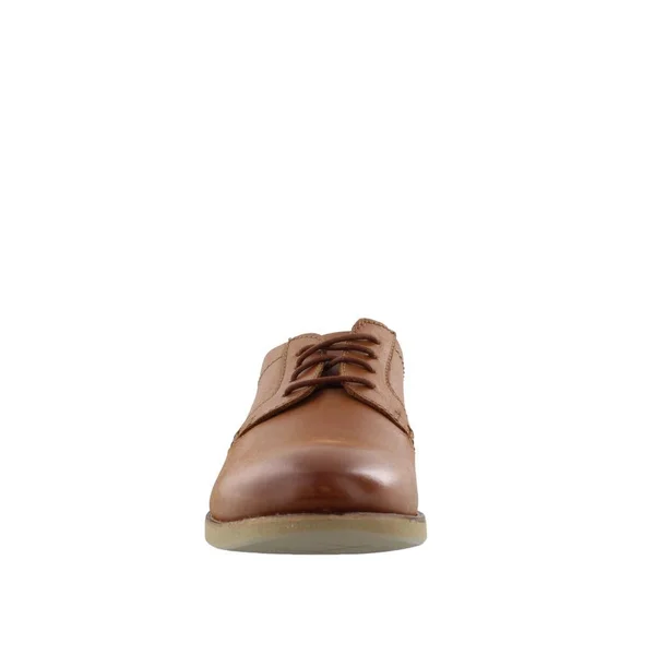 Clarks Men's Raharto Plain Toe Oxford Shoes, Dark Tan, 9 M