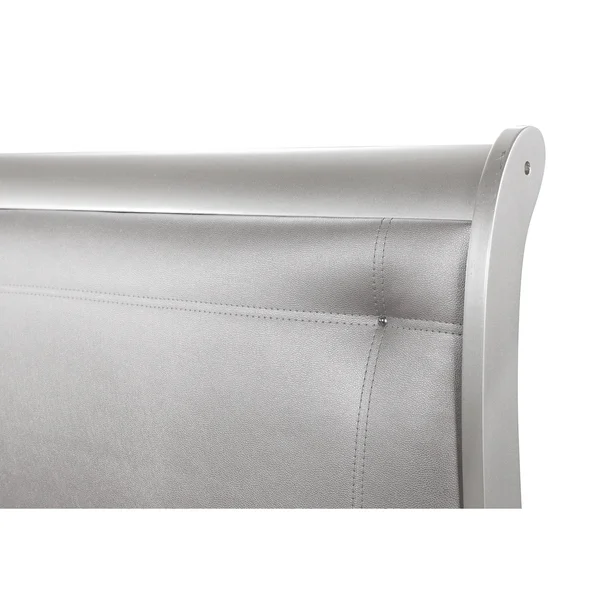 Global Furniture USA Marley Silver Tufted Bed - King