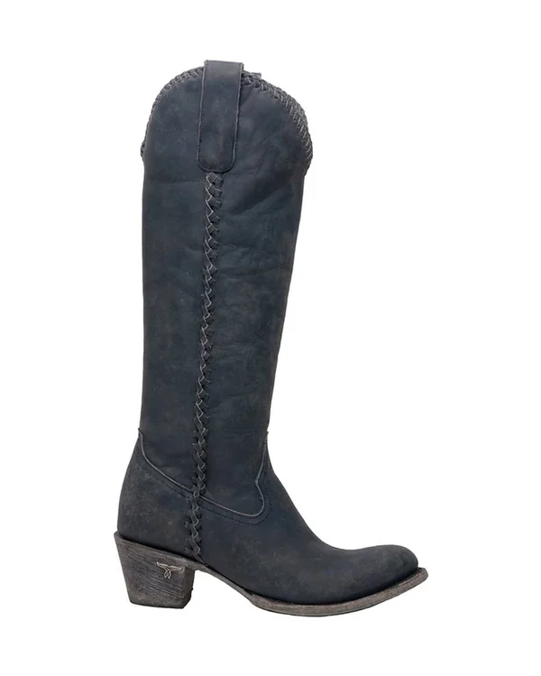Lane Ladies Plain Jane Round Toe Boot, 7