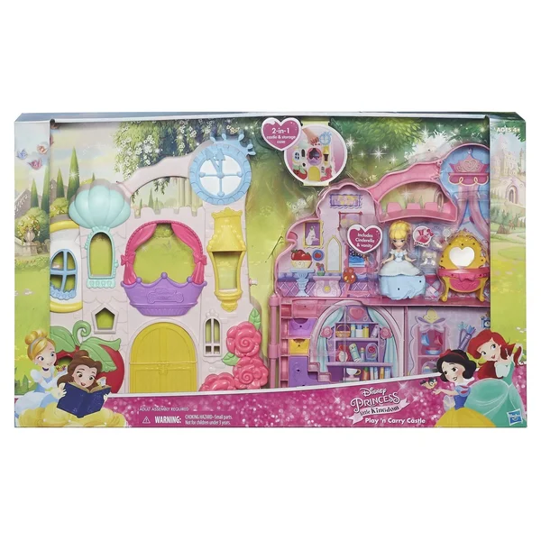 Disney Princess Little Kingdom &n Play Carry Castle