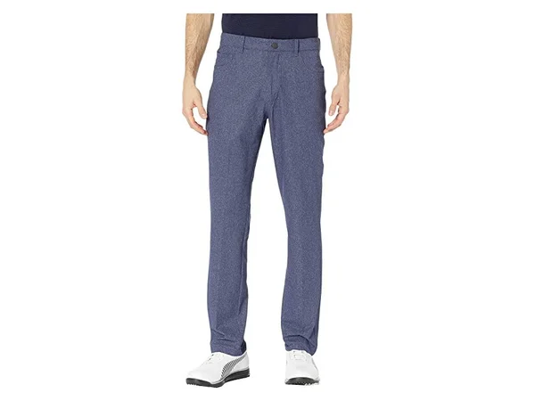 Puma Jackpot 5 Pocket Heather Golf Pants - Peacoat - 32