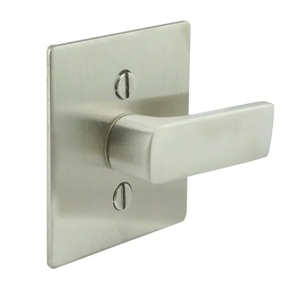 INOX EC1315-BD4312 Privacy Latch for Sliding Barn Door with TT15 ADA Lever Squa Satin Stainless