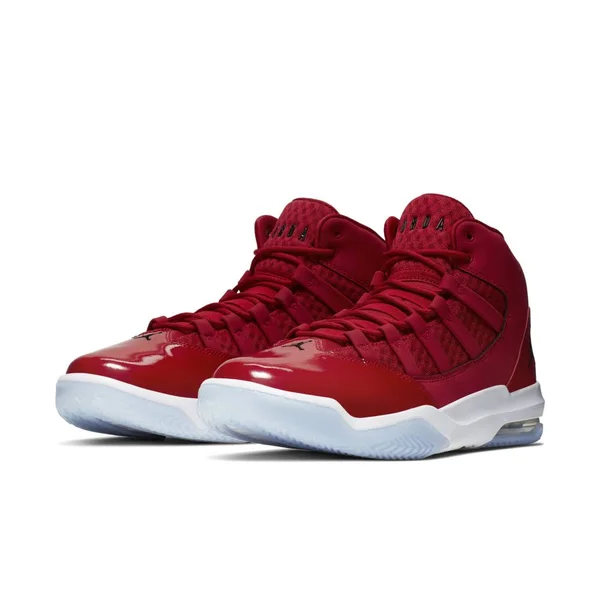 Jordan Max Aura - Mens Casual Basketball Shoes - Gym Red/Black/White, Size 11.0