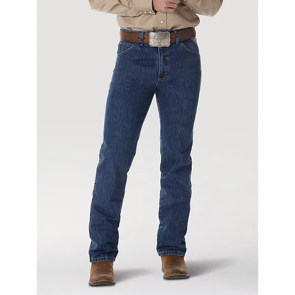 Wrangler Men's Slim Fit Authentic Stone PBR Jeans-34x34