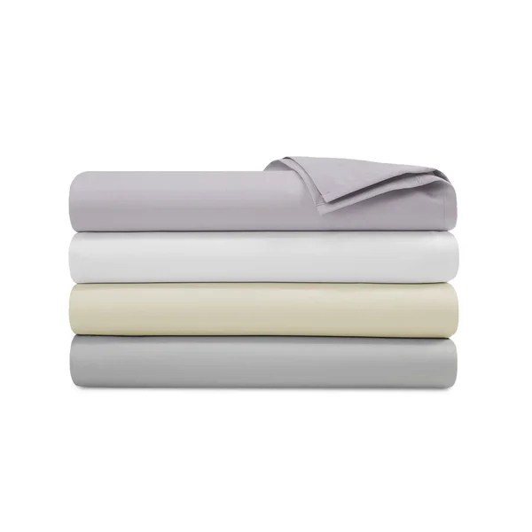 Nectarsoft - 600 Thread Count Sateen Sheet Set, Full, Lilac Marble